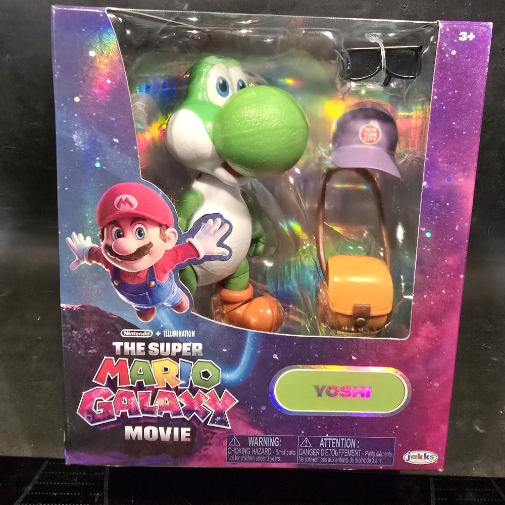Jakks Pacific Super Mario Galaxy Yoshi Action Figure - Green